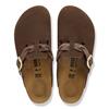 Birkenstock Boston Braided Suede Leather - Carafe